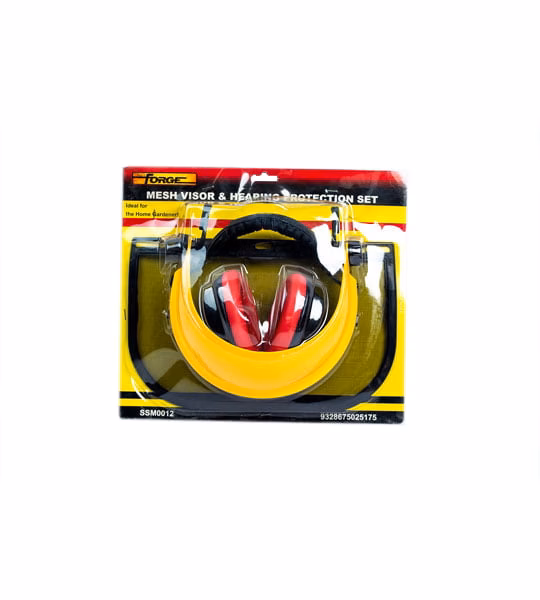Forge Mesh Visor And Ear Muff Set