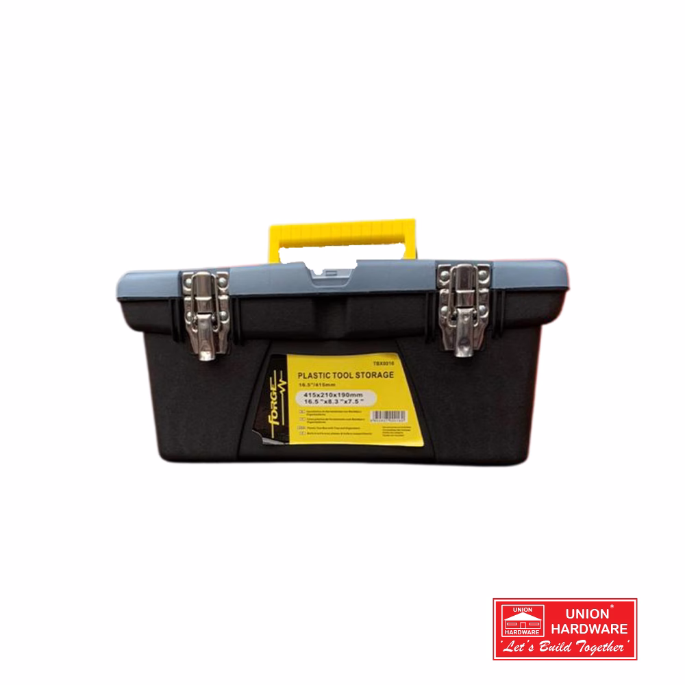FORGE PLASTIC TOOL BOX 16.5 INCH