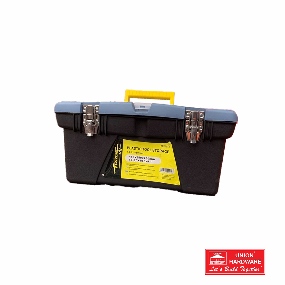 FORGE PLASTIC TOOL BOX 18.5 INCH