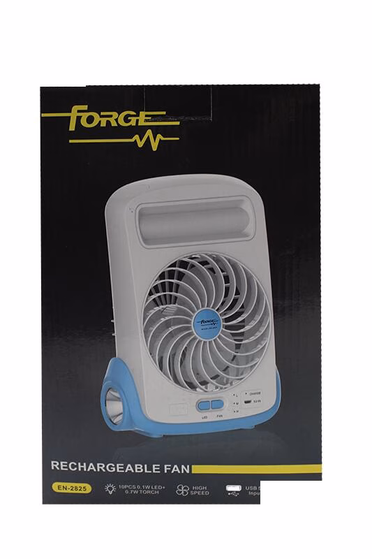 Forge Rechargeable Fan With Led