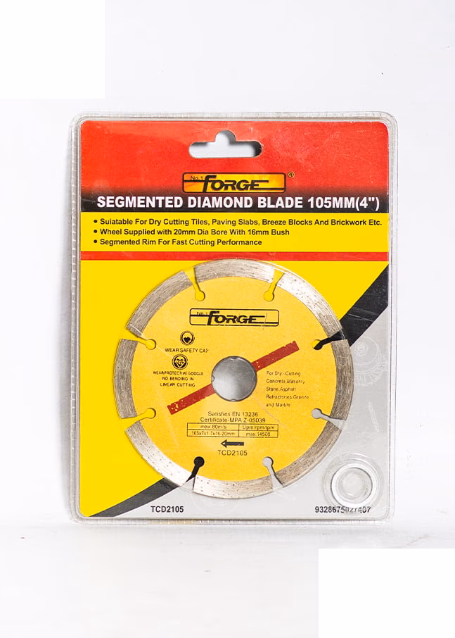 Forge Segmented Diamond Blade Dry 105mm