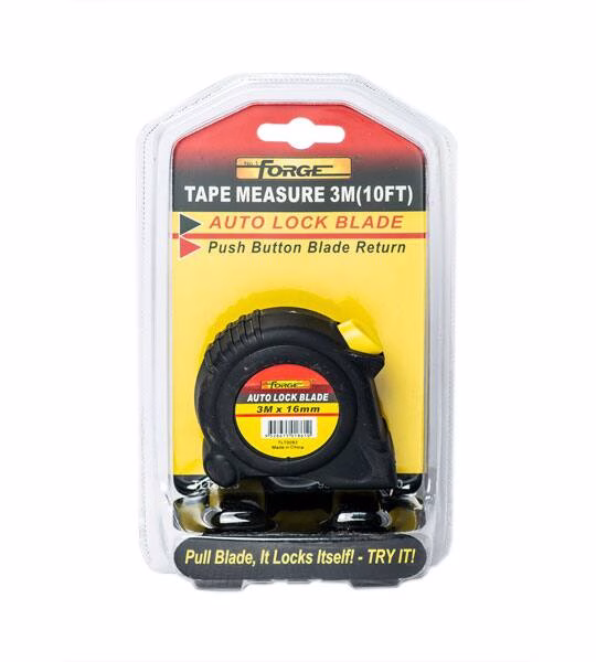 FORGE TAPE MEASURE 3M DUAL – AUTO LOCK