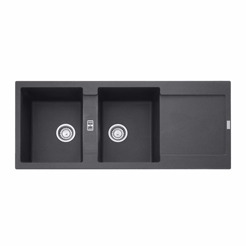 Franke Maris Mrg621 Sink Deb 1160x500mm Black