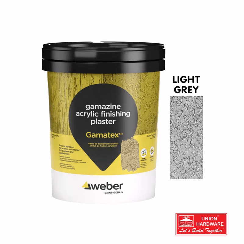 WEBER GAMATEX LIGHT GREY 25KG