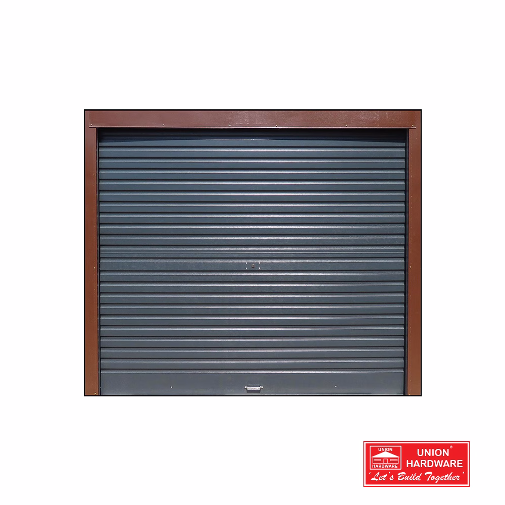 GARAGE SHUTTER DOOR 2550X2100 ROLL UP CHARCOAL