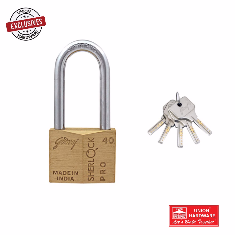 GD 40MM SHER PADLOCK PRO LONG SHACKLE