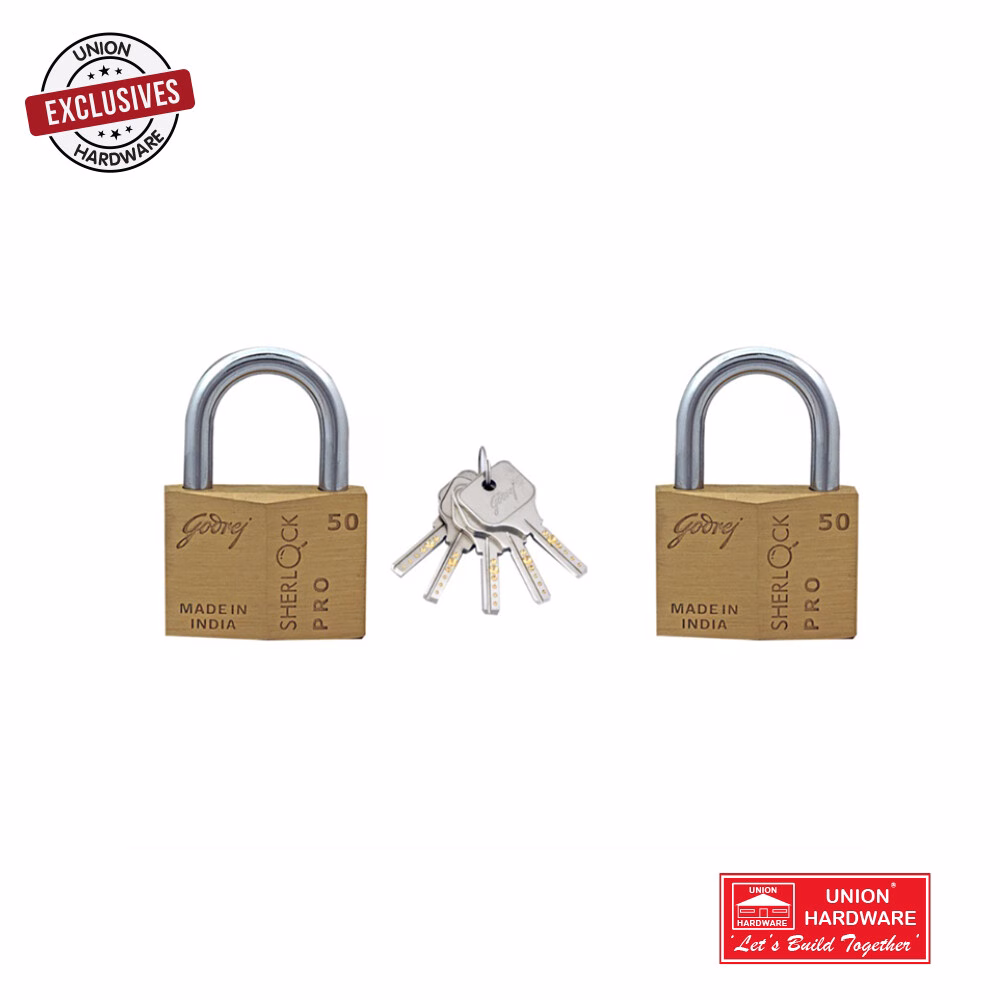 GD 50MM SHER PADLOCK PRO 2IN1 CK EB 7185