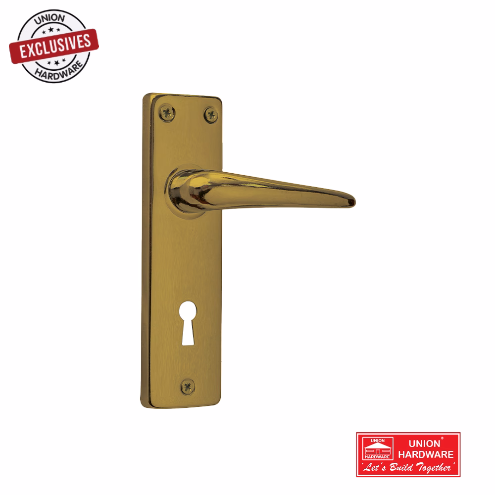 GD LEO 2 LEVER LOCKSET EB 9786 75 BL BR