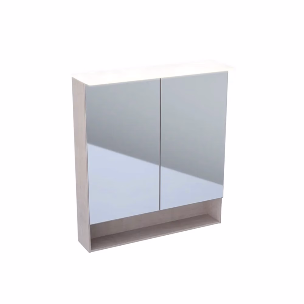 Geberit Acanto Mirror Cabinet W Lighting 2 Doors