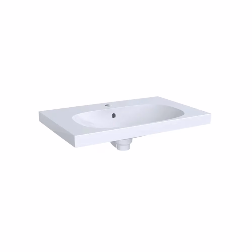 Geberit Acanto Washbasin W Shelf Surface 75cm