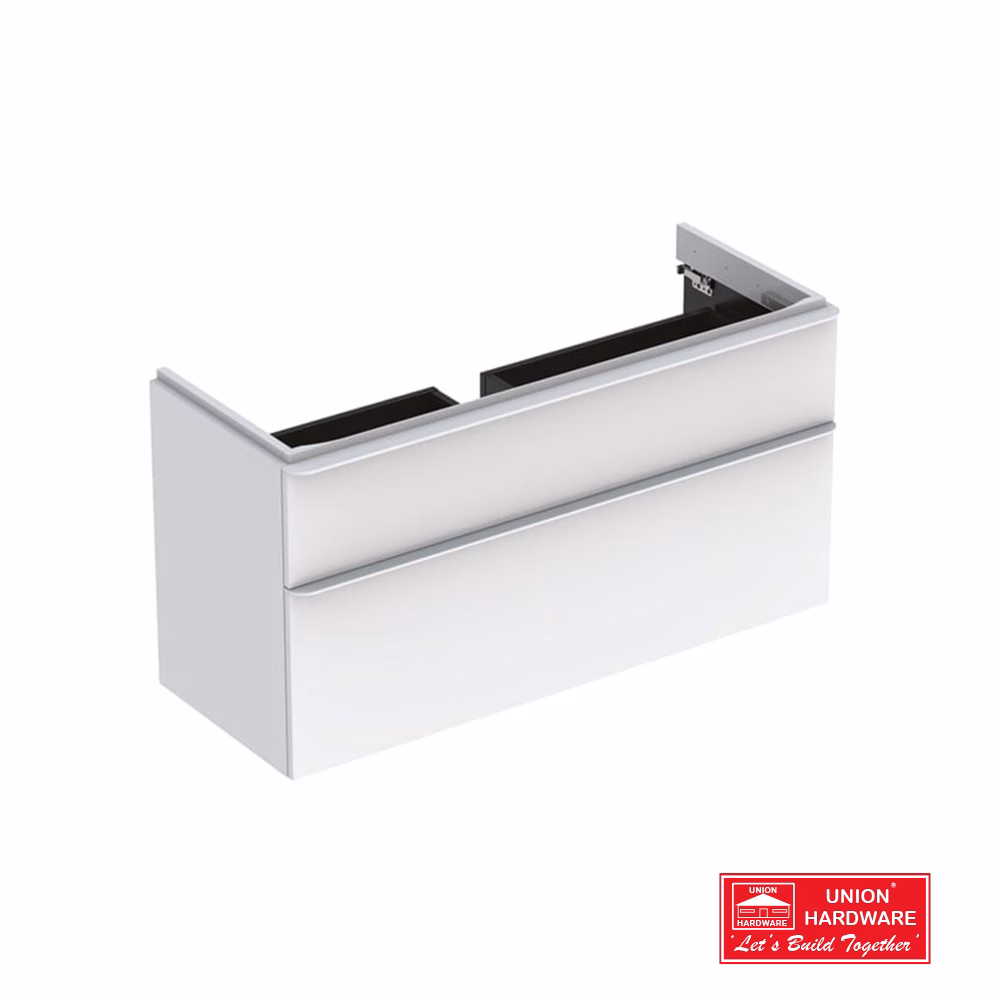 GEBERIT SMYLE SQUARE CABINET WASHBASIN 2 DRAWER