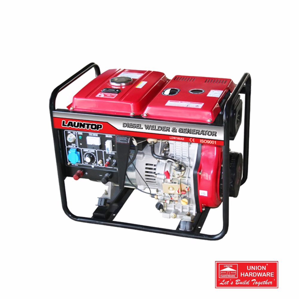 GENERATOR LAUNTOP DIESEL WELDER 4.5KVA OPENFRAME