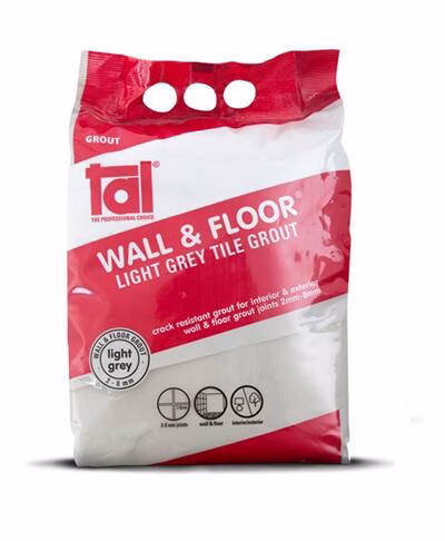 GROUT TAL LIGHT GREY 5KG