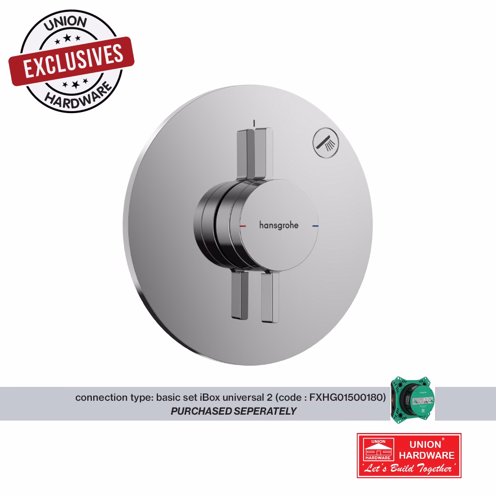 HANSGROHE 1 OUTLET DUOTURN CONC MIXER CHROME