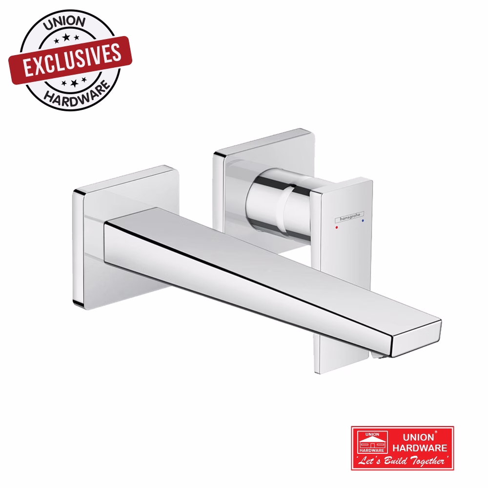 METROPOL 2 HOLE WASHBASIN MIXER CONC F-SET CHROME