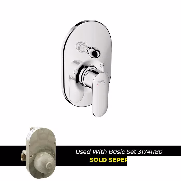Hansgrohe Bath Mixer Conc Vernis Blend S