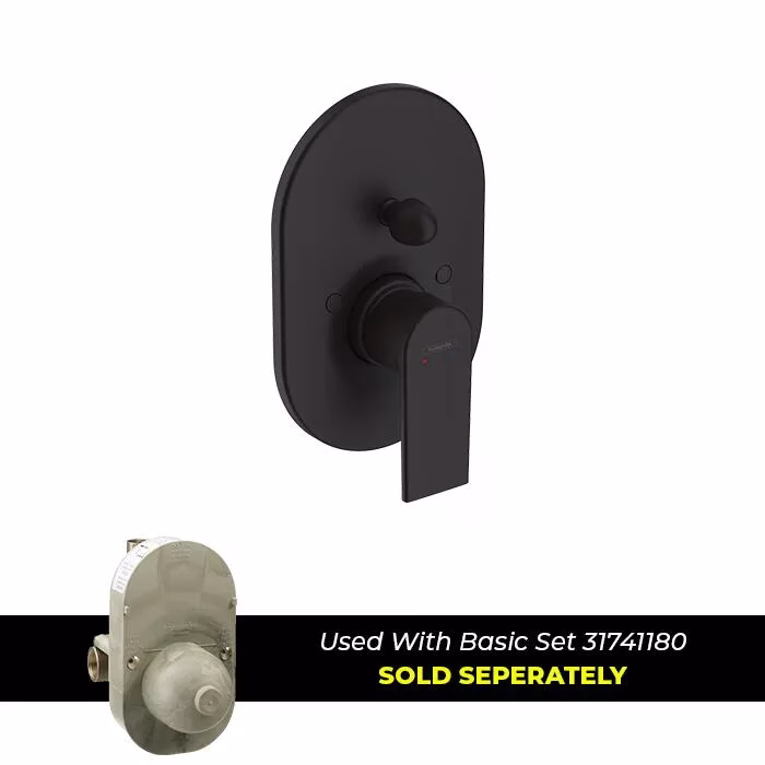 HANSGROHE BATH MIXER CONC VERNIS SHAPE S