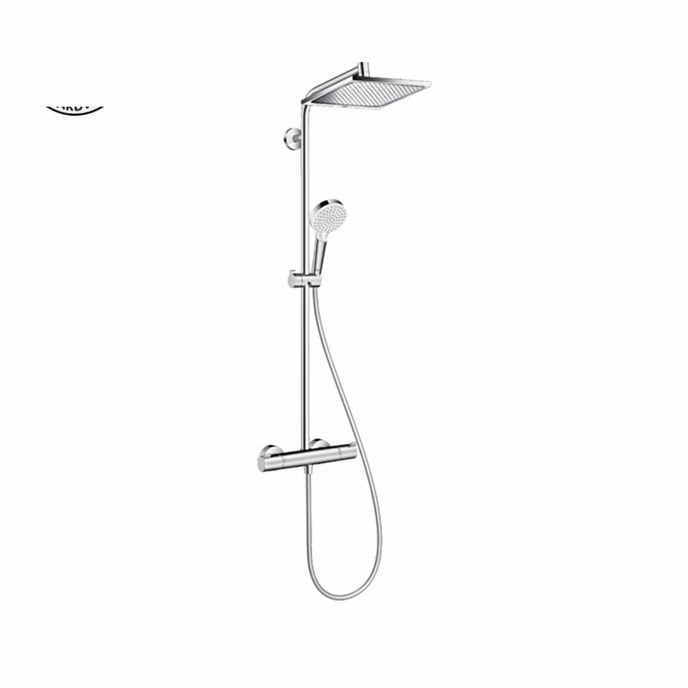 Hansgrohe Crometta E Shwrpipe 240 1jet Thermo Chr