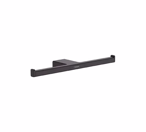 Hansgrohe Double Toilet Roll Holder Addstoris Matt Black
