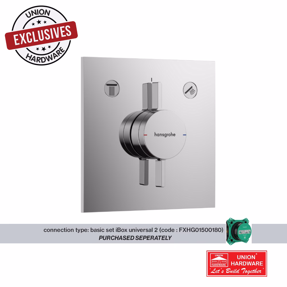 HANSGROHE DUOTURN CONC MIXER 2 OUTLET