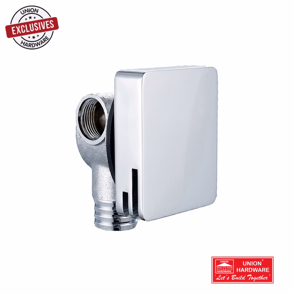 HC NIKKIE SPOUT SQUARE CP BRASS