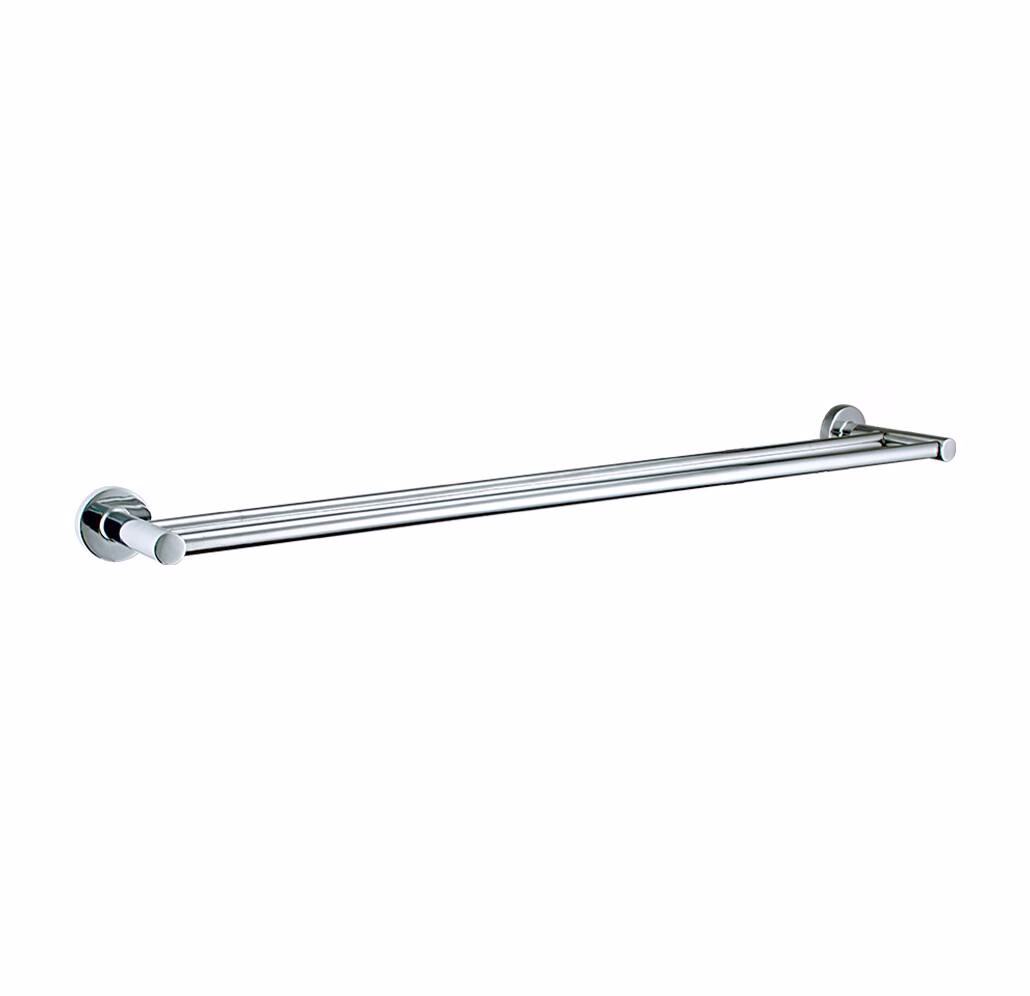 HC RNDDTRL DOUBLE TOWEL RAIL CP 600MM RO