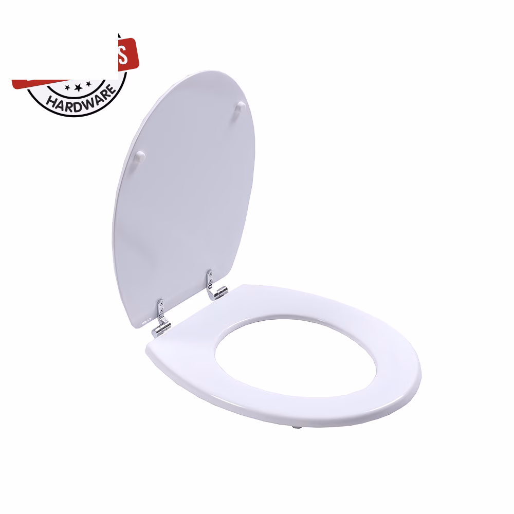 Hc Toilet Seat White Mdf Zinc Hinge