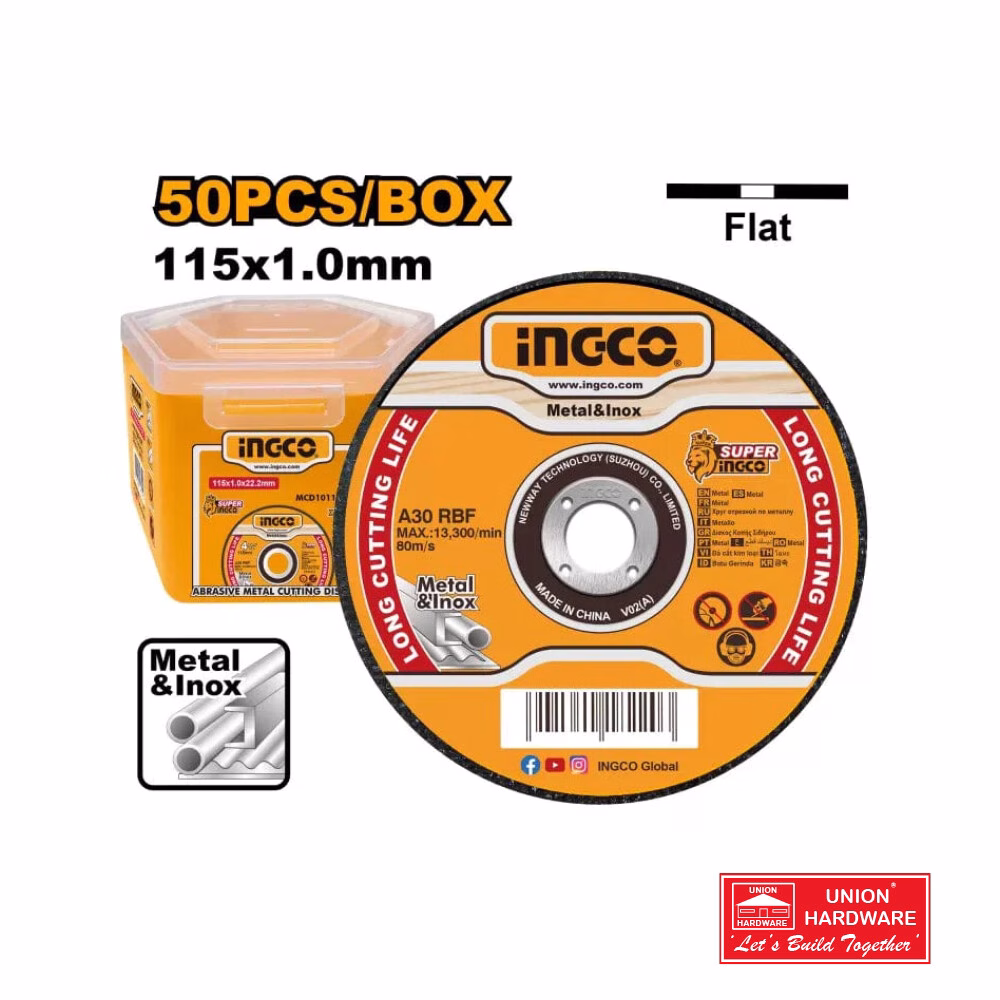 INGCO ABRASIVE METAL CUTTING DISC SET 1