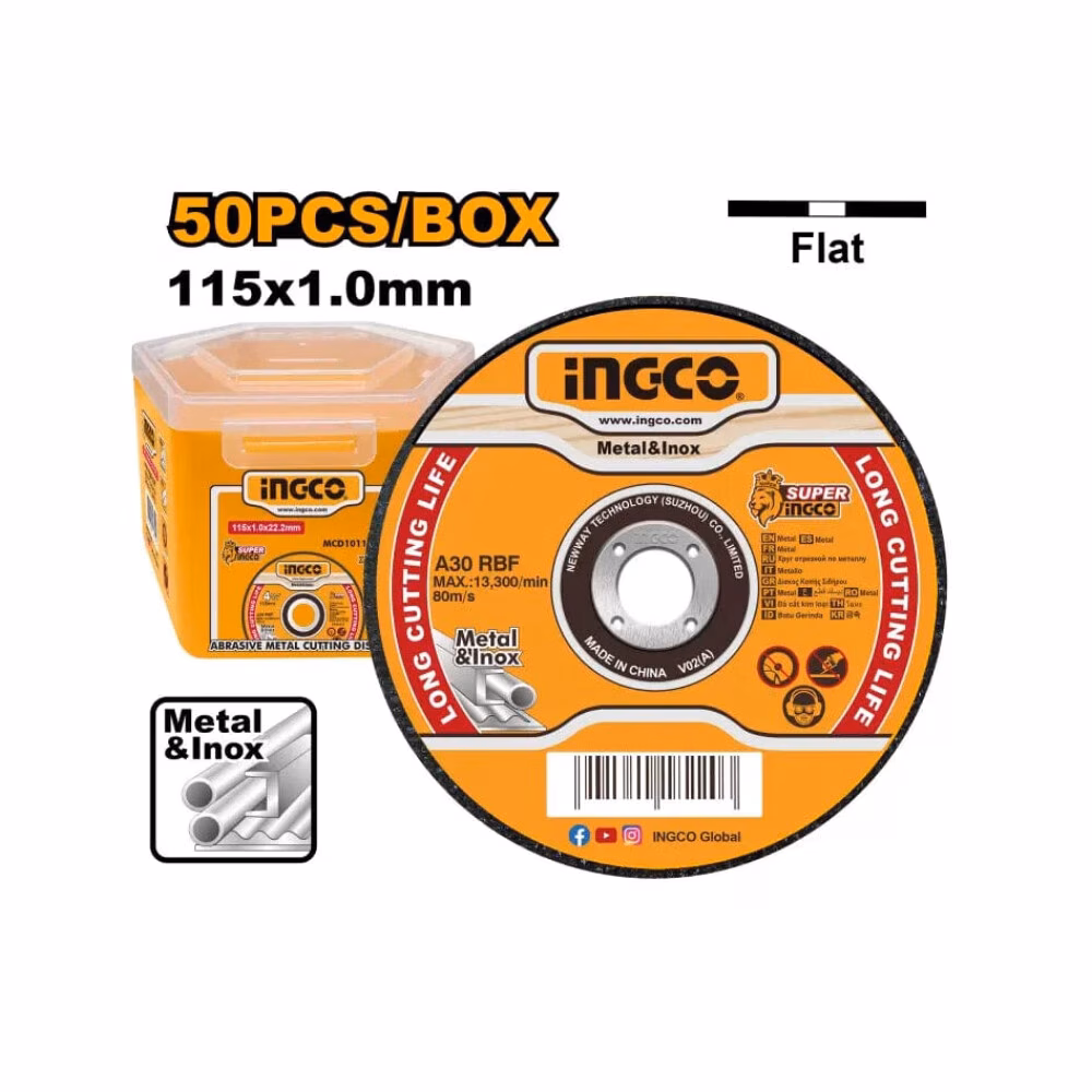 Ingco Abrasive Metal Cutting Disc Set 1