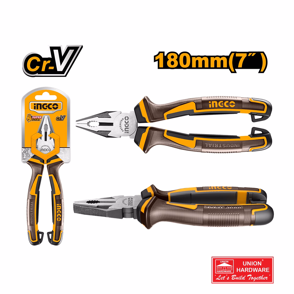 INGCO COMBINATION PLIERS 8IN