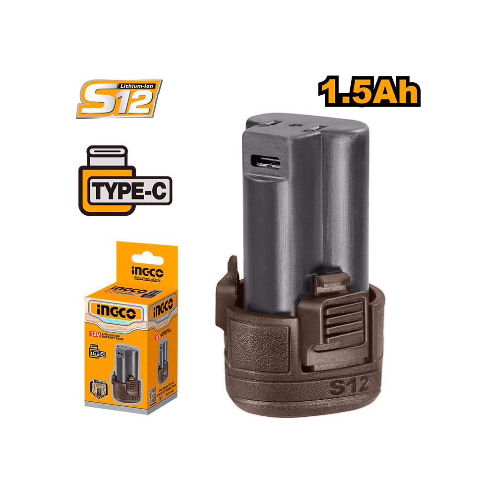 Ingco Li-Ion Battery Pack 12v(1.5ah)