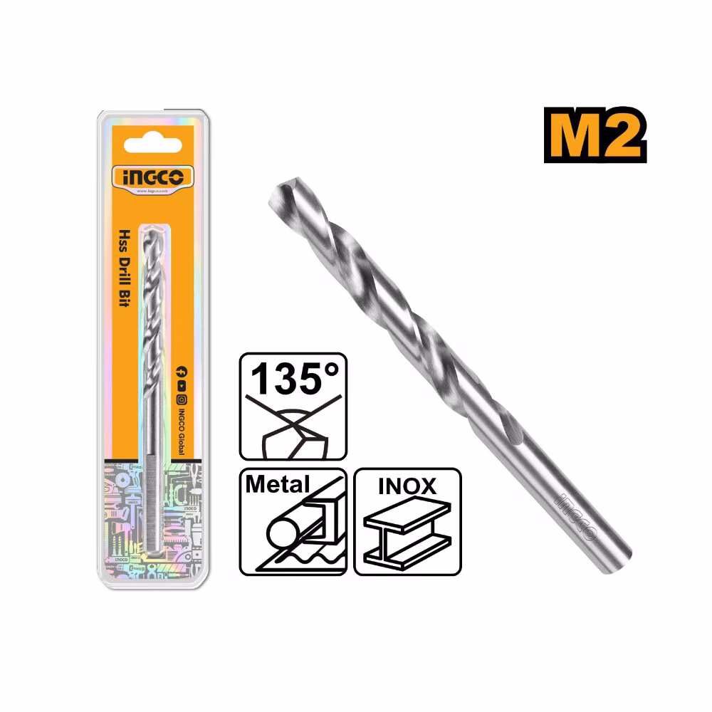 Ingco M2 Hss Drill Bit -10mm