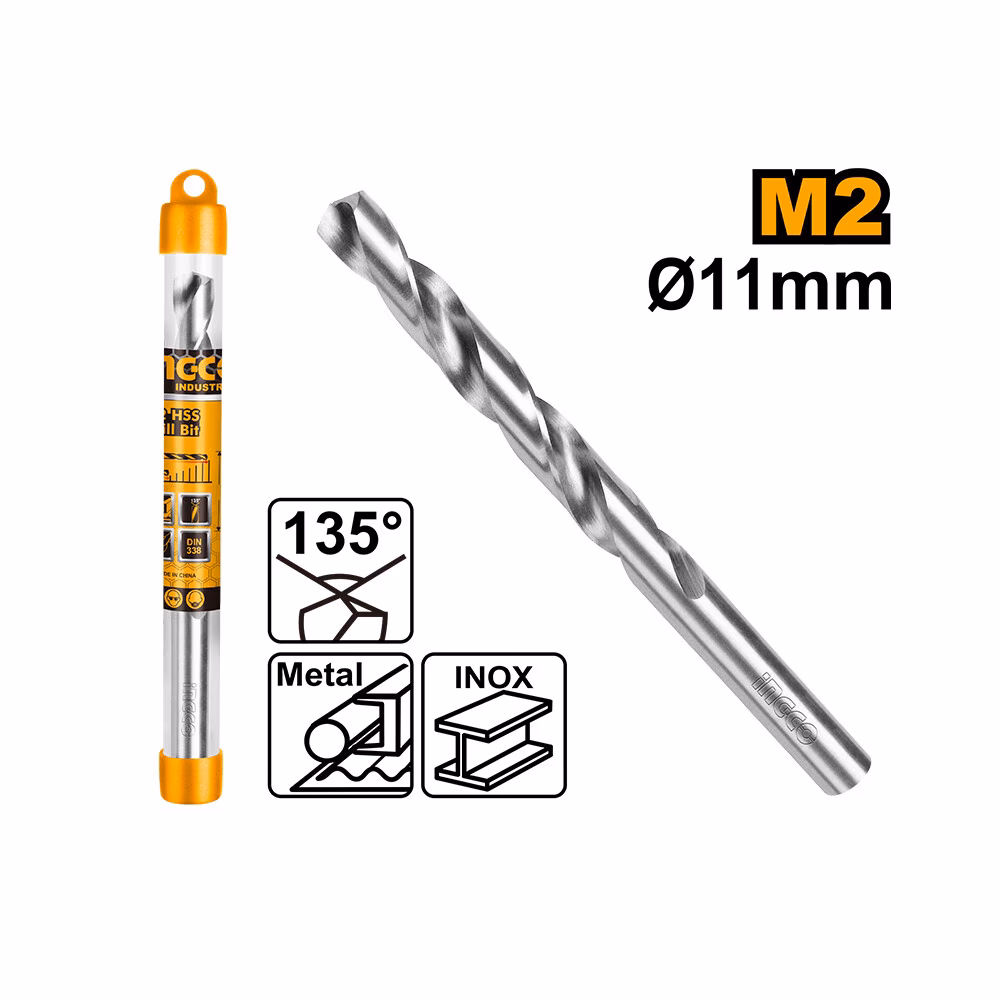 Ingco M2 Hss Drill Bit 11mm