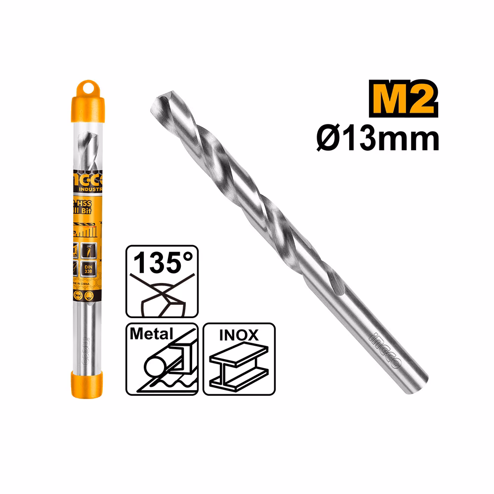 Ingco M2 Hss Drill Bit 13mm