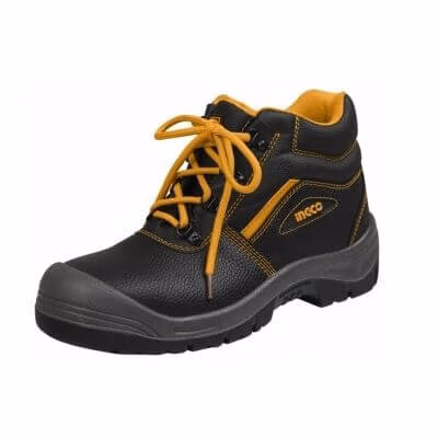 Ingco Safety Boots Split Leather Size 10