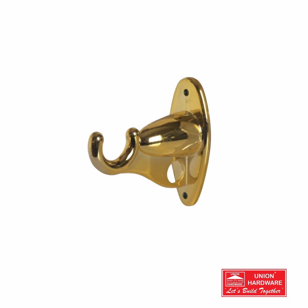 KC BRASS 25MM PLASTIC BRACKET 2 P/PACK