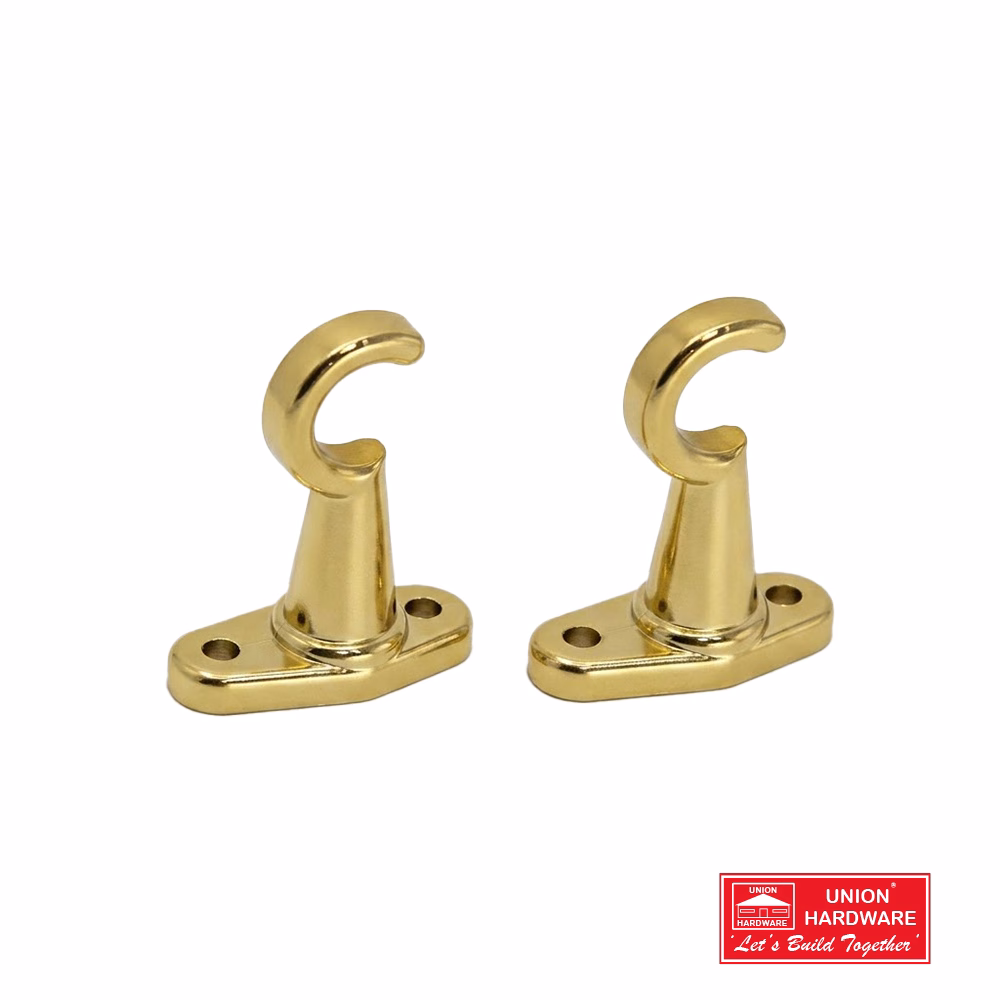 KC BRASS CAFE PLASTIC BRACKET 2 P/PACK