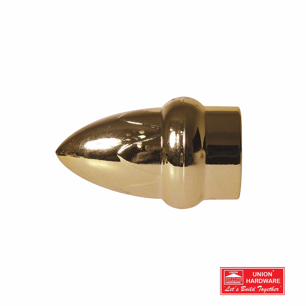 KC BRASS STD ACORN FINIALS 2 P/PACK