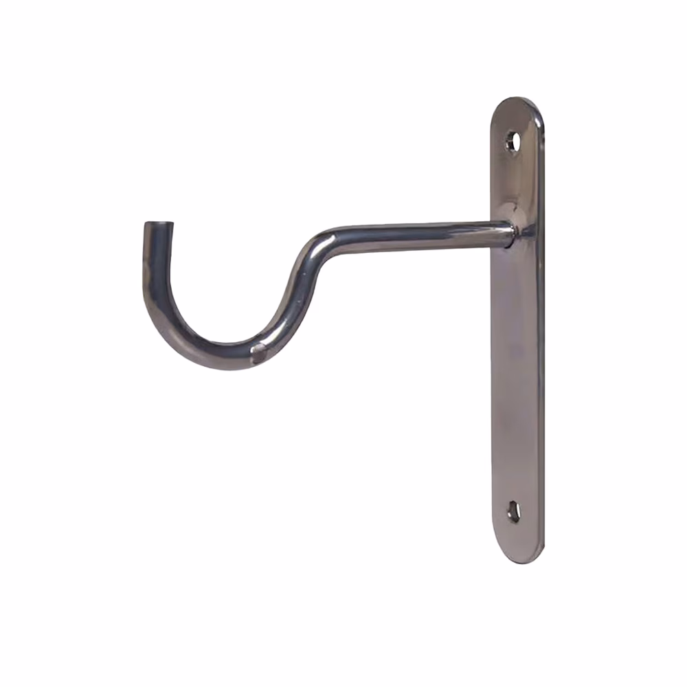 Kc Chrome Cafe Metal Hook Bracket 2 P/Pack