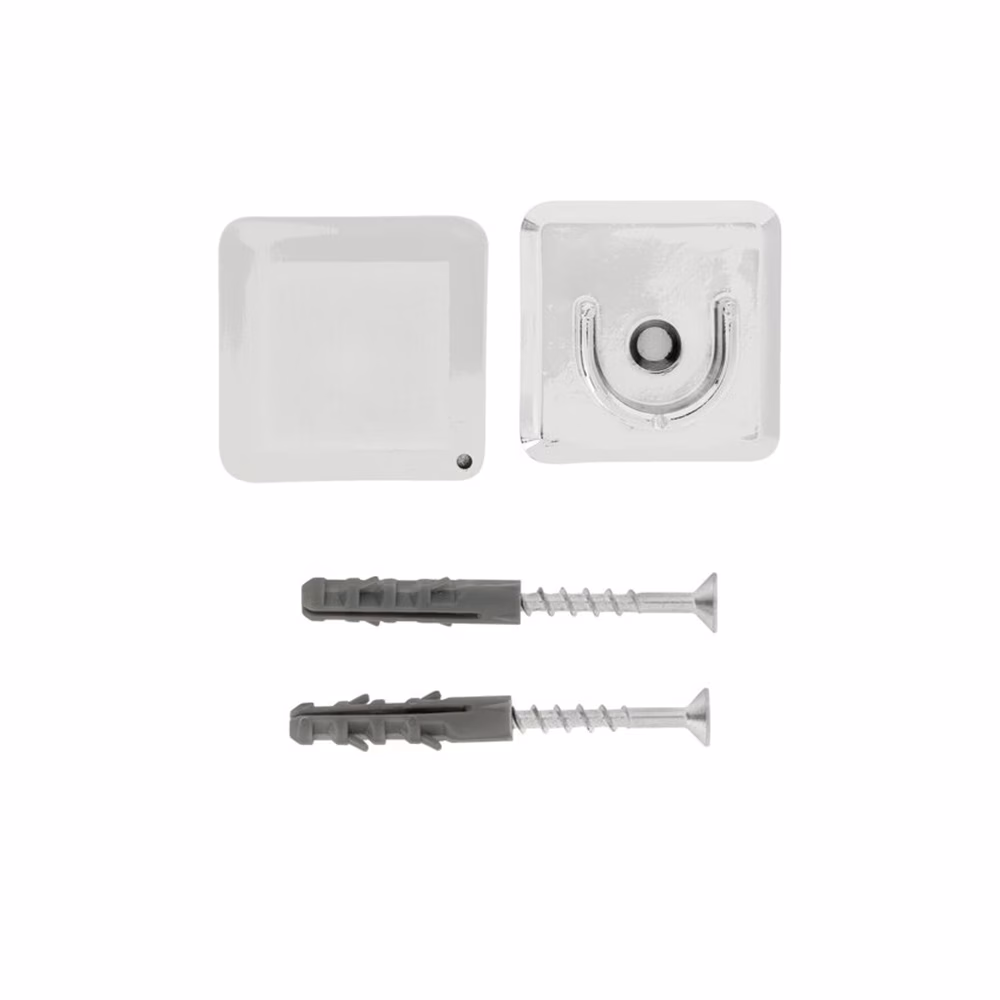 Kc Chrome Cafe U Stick On Bracket 2 P/Pack