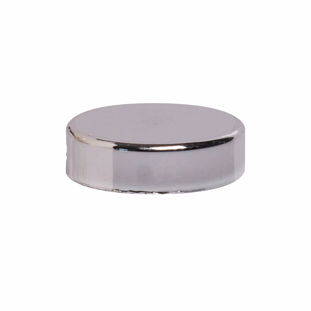 Kc Chrome Disc Finial 2 P/Pack