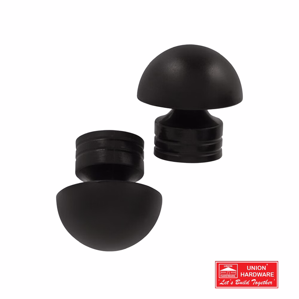 KC FINIAL ANNENE 25MM BLACK 2 P/PACK