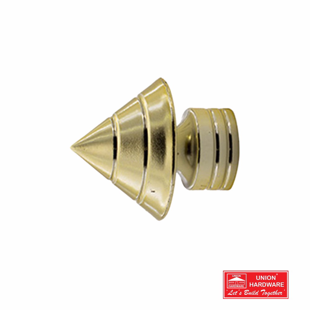 KC FINIALS ANDREA 25MM BRASS 2 P/PACK