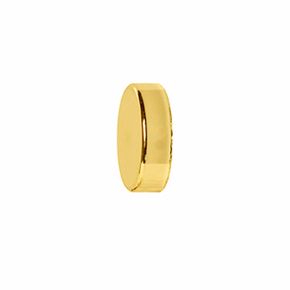 Kc Finials Disc 25mm Brass 2 P/Pack
