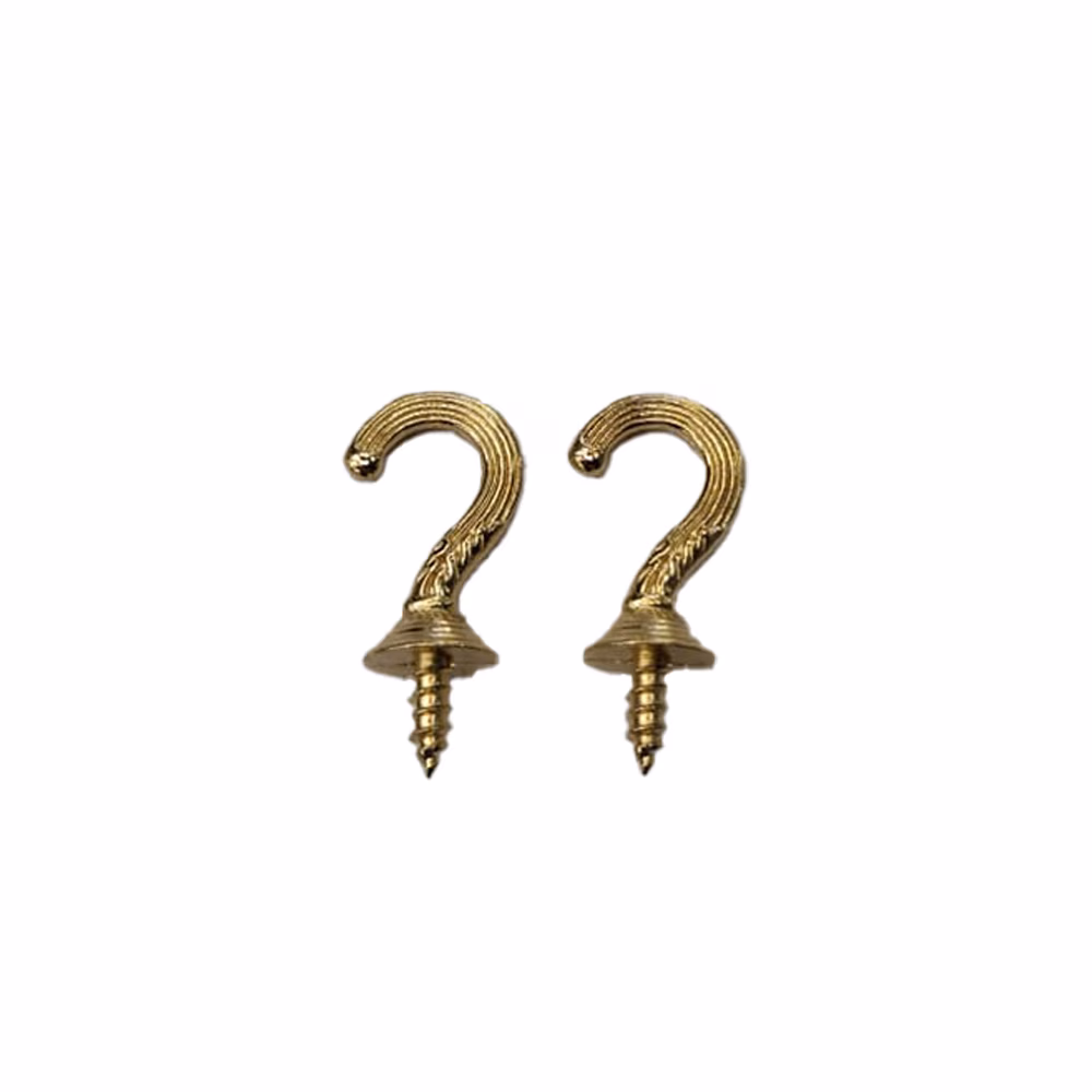 Kc Kitchen Hook Tie Back 2 P/Pack