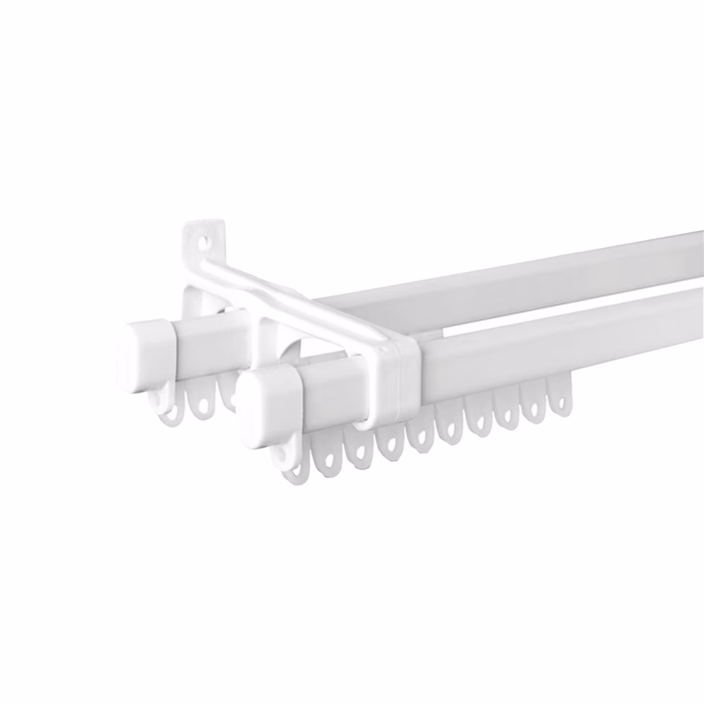 Kc Nnb White C Double Rail Steel Pp 2.5m