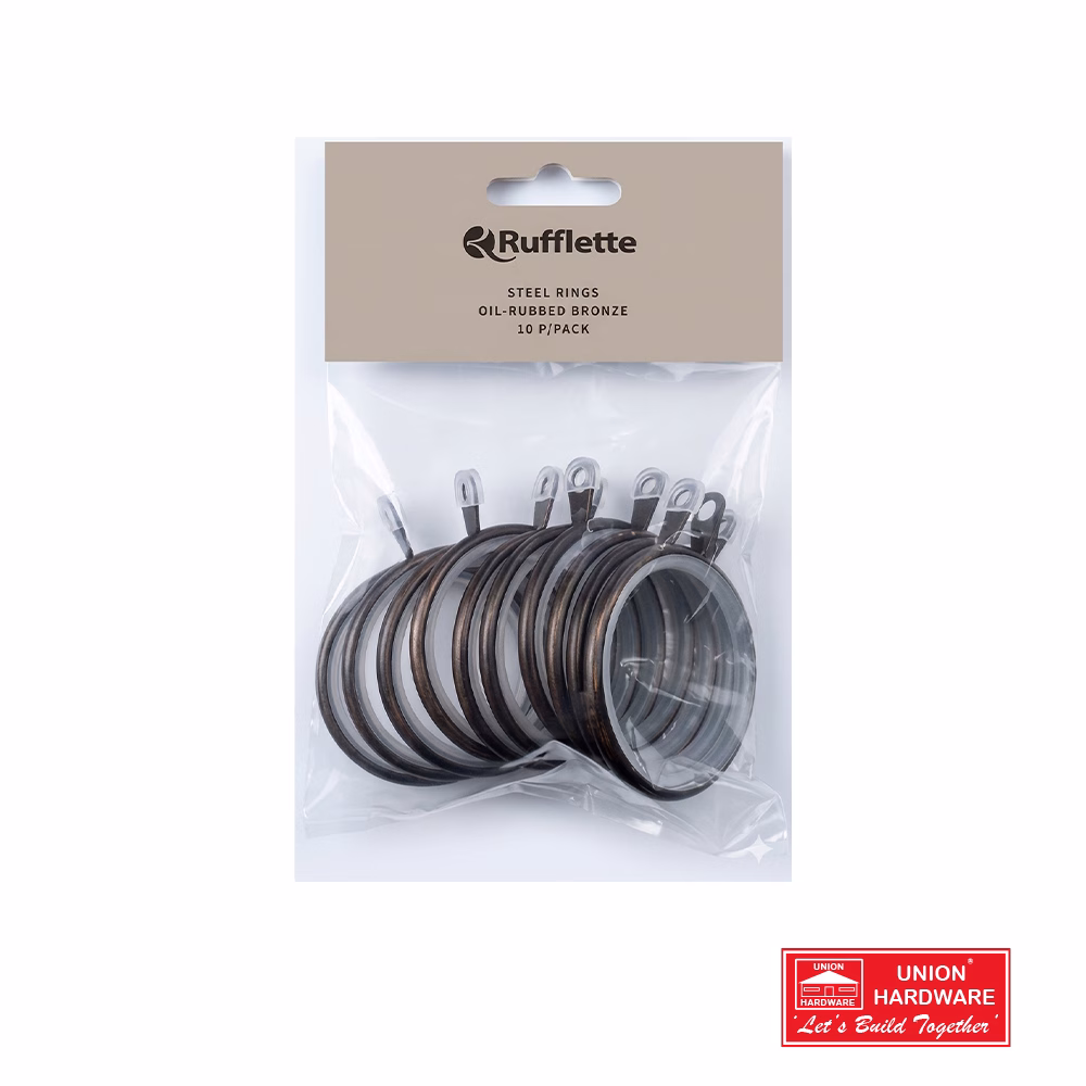 KC OIL RUBBED BRONZE RINGS 10 P/PACK