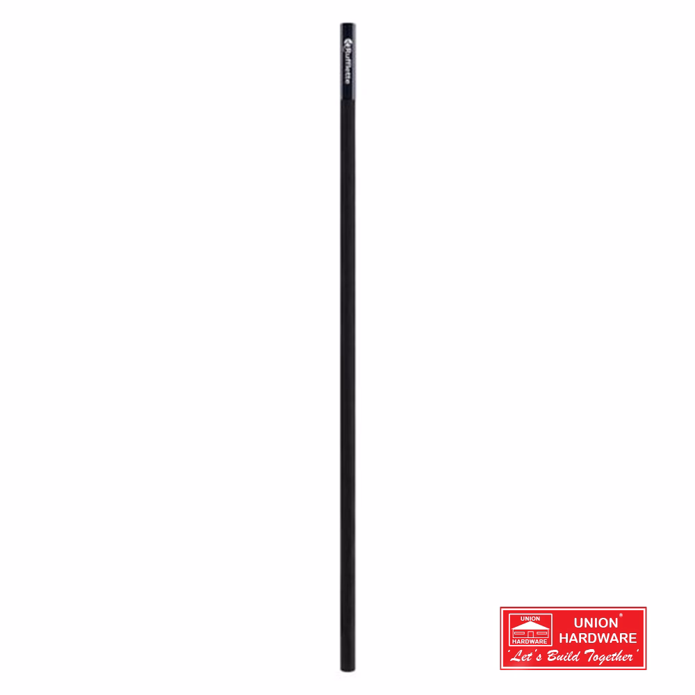 KC POLE W/IRON BLACK 25MM 2.5M