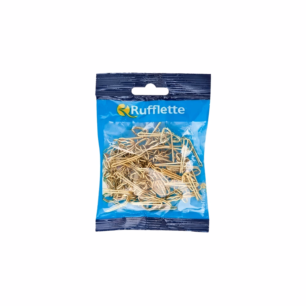 Kc R7 Hooks Brass 100 P/Pack