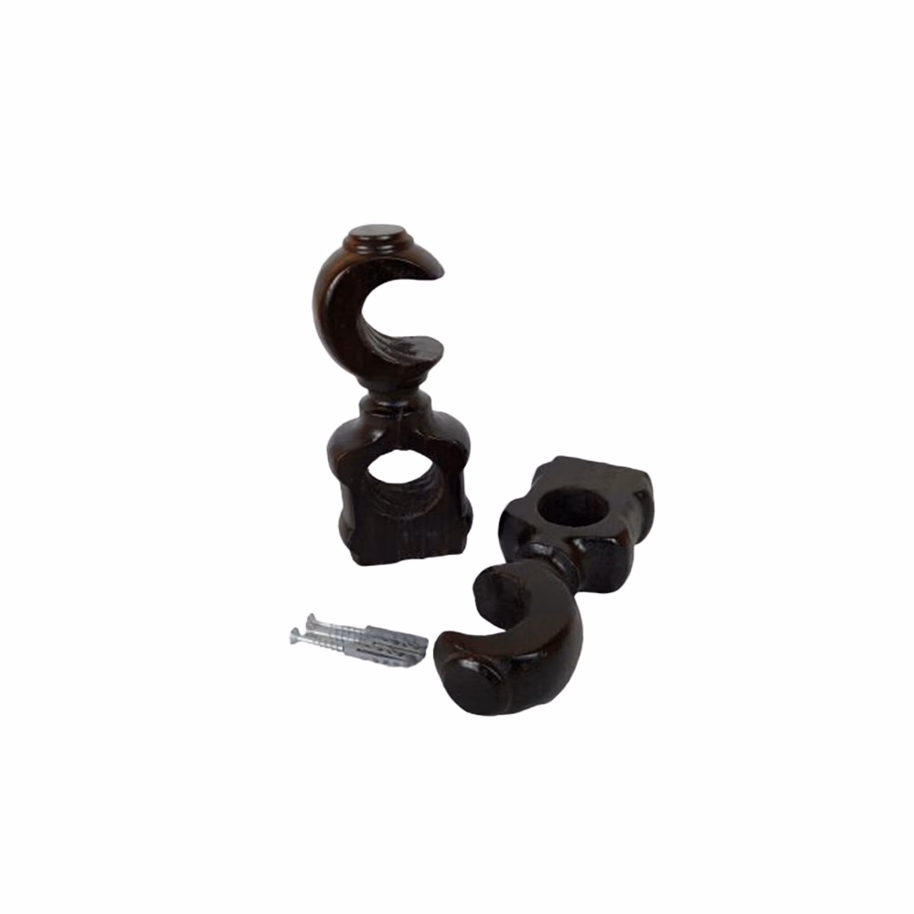 Kc Sherwood Dark Brkt Dbl Single 35mm 2 P/Pack